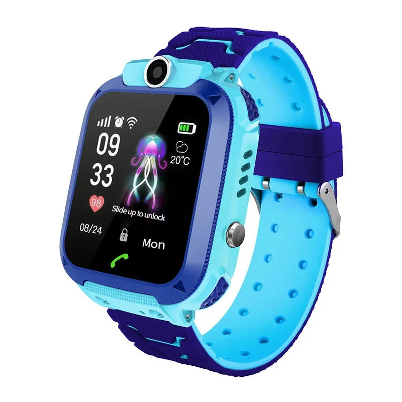 2026 New Lenovo Kids 5G Sim Card Smart Watch Call SOS GPS Location Child Smart Watch Camera Waterproof For Boys Girls Present