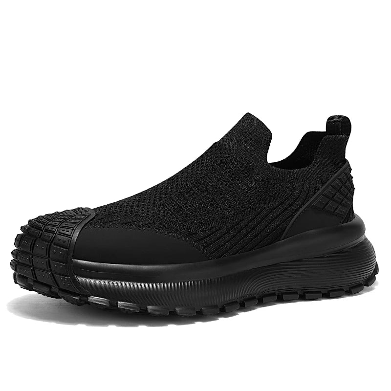 High Quality Sport Shoes Men Anti Slip Wear Resistant Thick Sole Lightweight Comfortable Breathable Outdoor Casual Sneaker