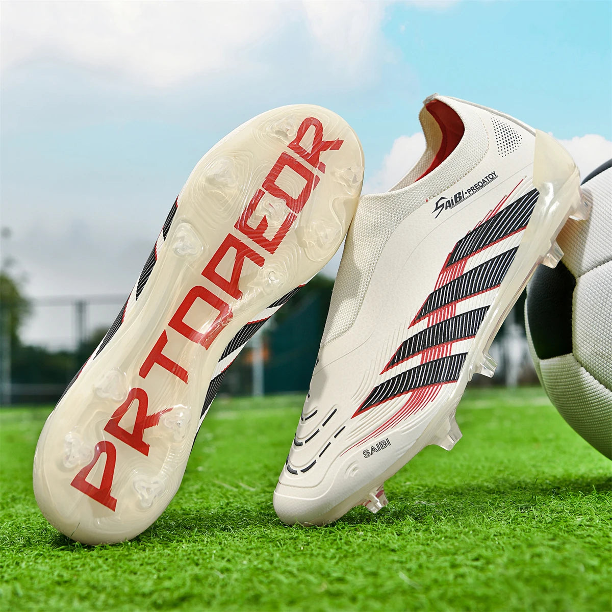 High quality FG sports football shoes, comfortable, breathable, non slip, exclusive to sports enthusiasts