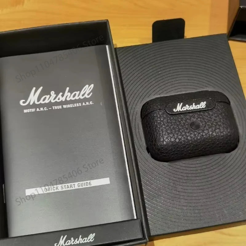 Marshall MOTIF ANC True Bluetooth 5.2 Headphones Active Noise Cancelling Headphones In-ear Earbuds Waterproof Headset HK version