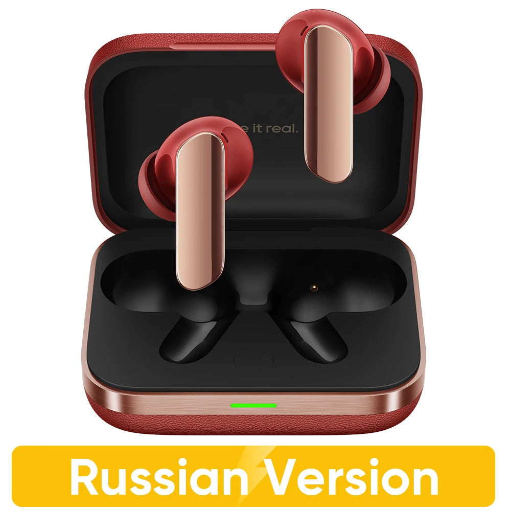 realme Buds Air 7 Pro TWS Earphone AI Live Translator 53dB Noise Cancellation 3D Spatial Effect 11+6mm Dual-dac Driver LHDC 5.0