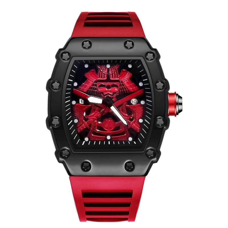 New Sports Watch Men's Luminous Waterproof Calendar Watch Luxury Silica Gel Strap Waterproof Quartz Watch Montre Homme Relógios