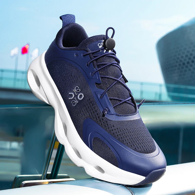 New sports shoes for men and women, running shoes, carbon board, men's marathon, impact absorption, light sports training shoes