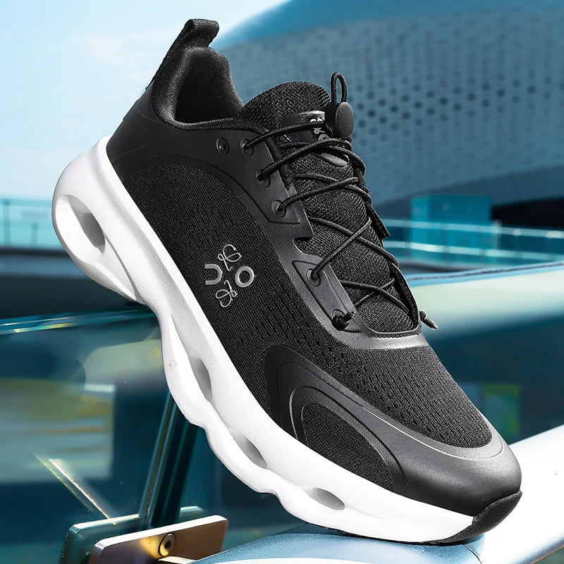New sports shoes for men and women, running shoes, carbon board, men's marathon, impact absorption, light sports training shoes