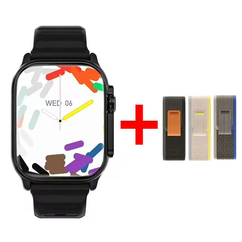 New Watch 10 Ultra Smart Watch 49mm 2026 New NFC Men Women GPS Track Bluetooth Call BT Music Games Wireless Charging Smartwatch