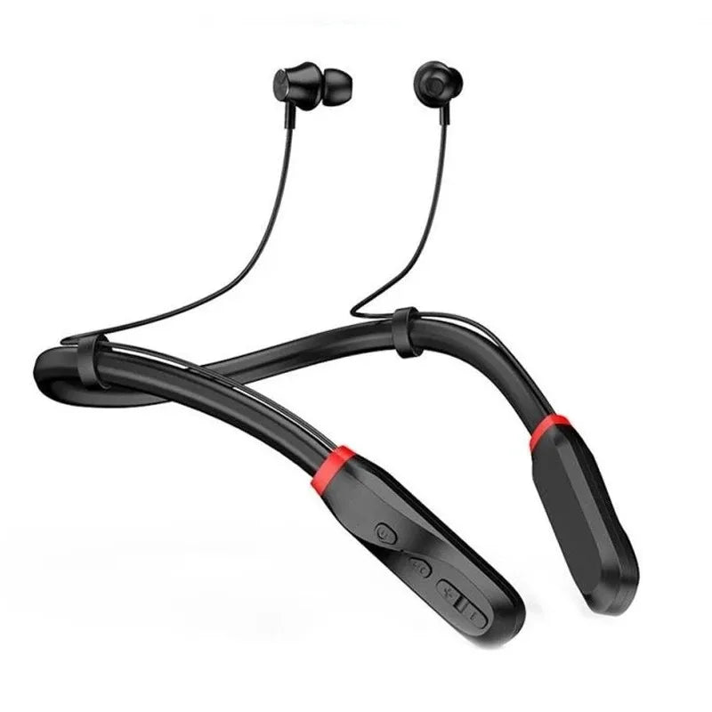 Neckband Bluetooth 5.1 headphones I35, with built-in microphone, water and sweat resistant.