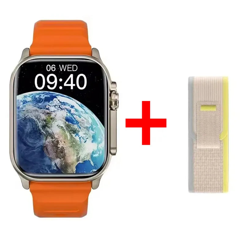 New Watch 10 Ultra Smart Watch 49mm 2026 New NFC Men Women GPS Track Bluetooth Call BT Music Games Wireless Charging Smartwatch