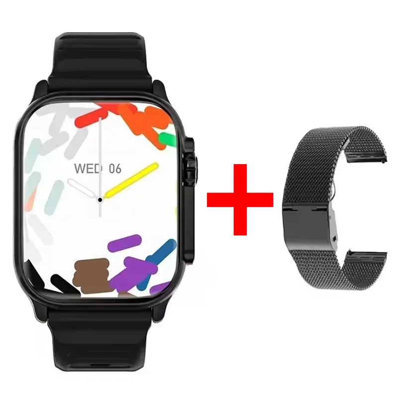 New Watch 10 Ultra Smart Watch 49mm 2026 New NFC Men Women GPS Track Bluetooth Call BT Music Games Wireless Charging Smartwatch