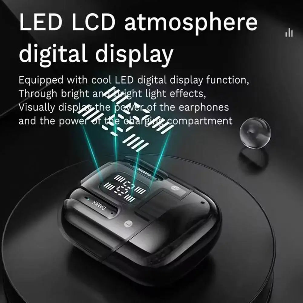 2 Pairs Wireless Earbuds Bluetooth 5.5 Ear Buds HiFi Bass Stereo Headphones With Noise Cancelling Earphones For Laptop Phones