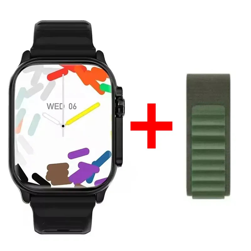 New Watch 10 Ultra Smart Watch 49mm 2026 New NFC Men Women GPS Track Bluetooth Call BT Music Games Wireless Charging Smartwatch