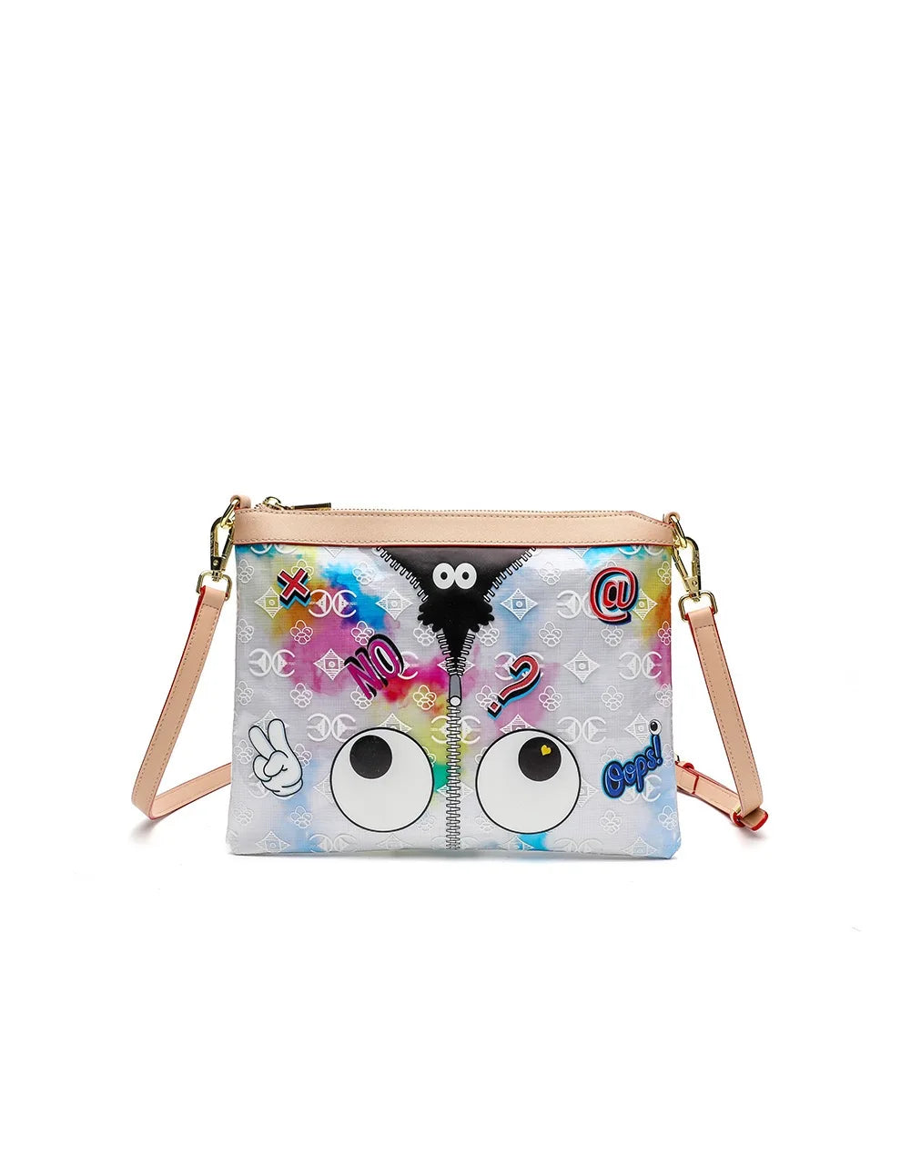 Ladies' summer storage fashionable handbag three piece set practical travel bag jelly transparent adhesive colored bag