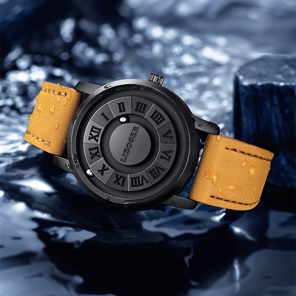 New Style Quartz Men's Watch, Exotic Design, a Fashionable and Casual Quartz Men's Watch, Holiday Gifts