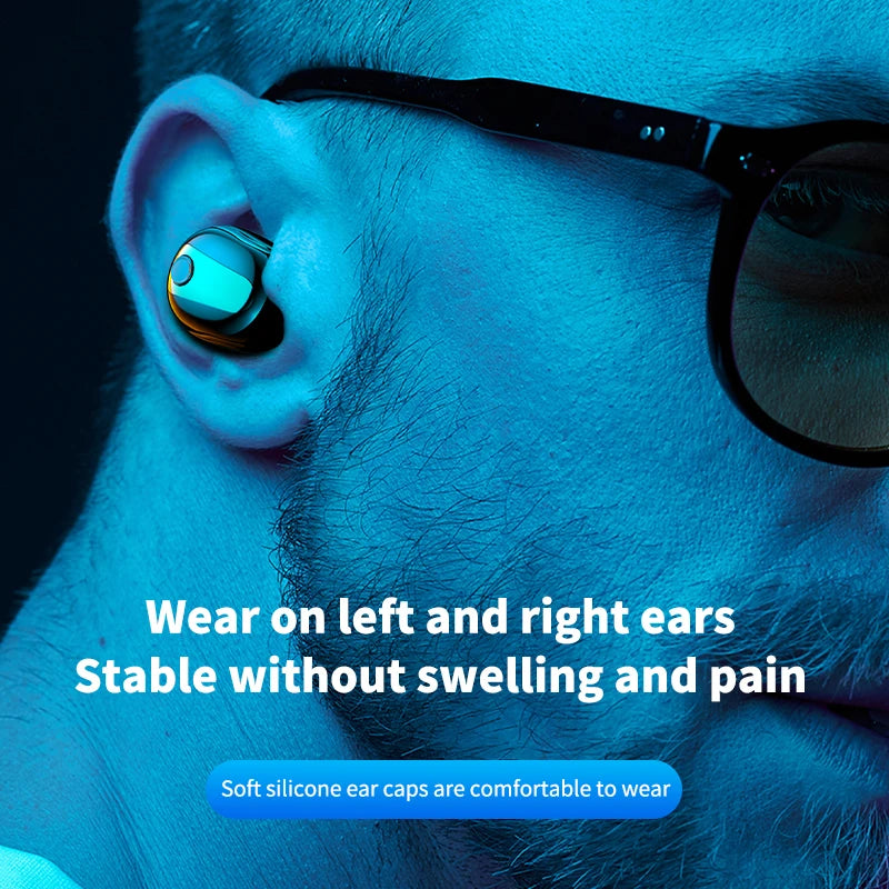Wireless Bluetooth earphones S9 in ear mini ultra small invisible single ear stereo sports Bluetooth earphones with long battery