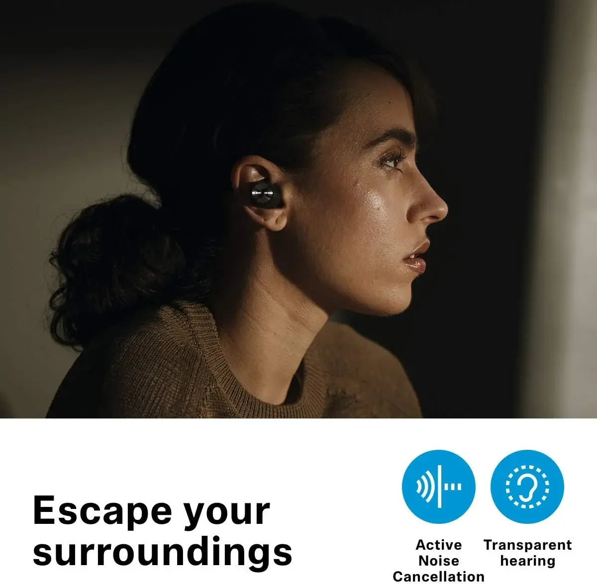 Original Sennheiser MOMENTUM 2 True Wireless Earbuds - HiFi Stereo Bluetooth In-Ear Headphones for Sports Running