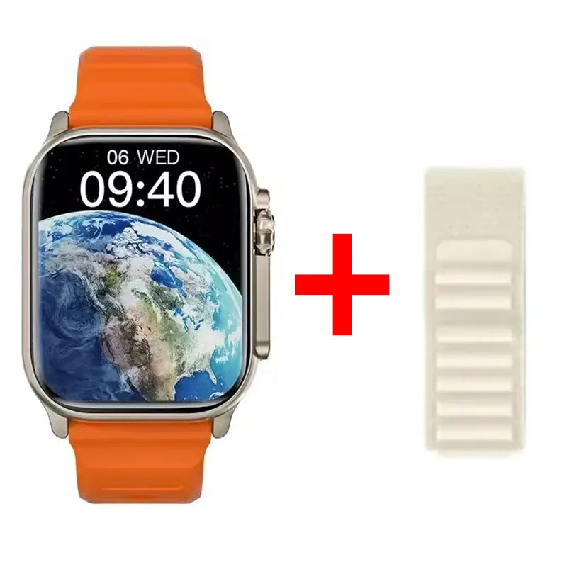 New Watch 10 Ultra Smart Watch 49mm 2026 New NFC Men Women GPS Track Bluetooth Call BT Music Games Wireless Charging Smartwatch