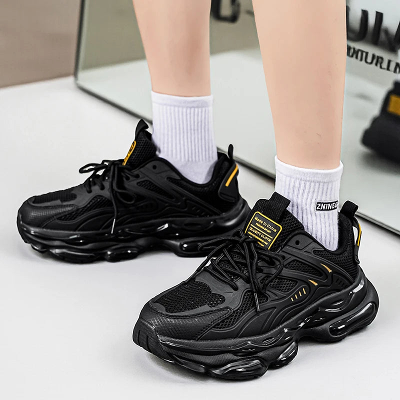 Men Sports Running Shoes Casual Marathon Breathable Lightweight Women's Comfortable Athletic Nonskid Walking Sneakers Outdoors