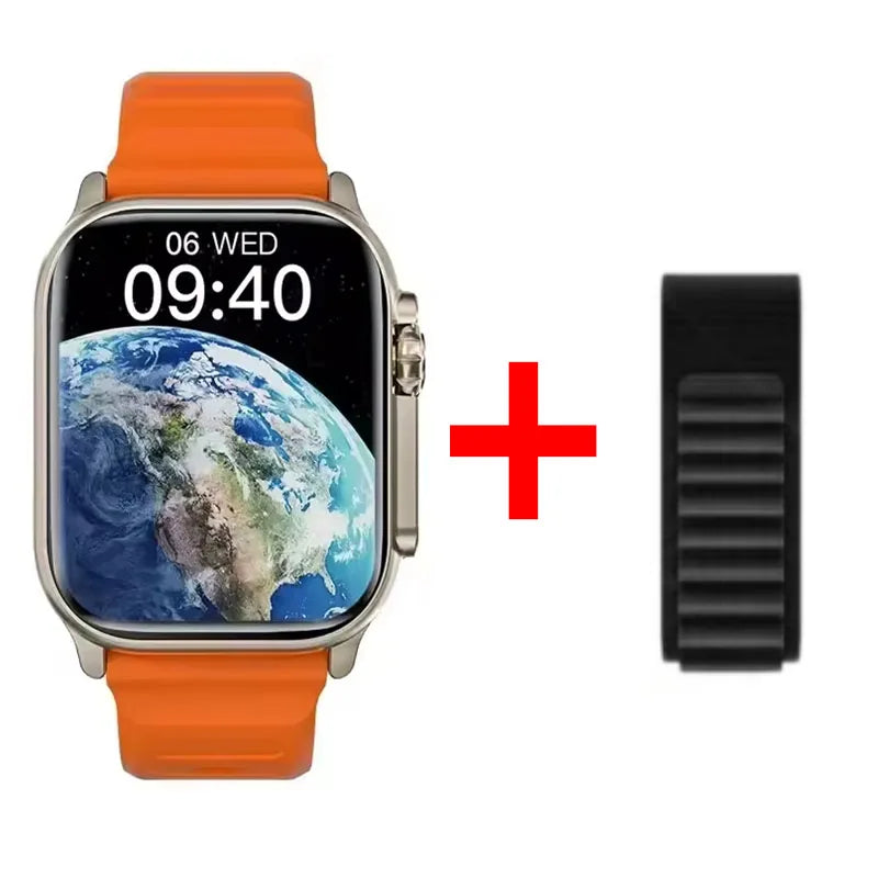 New Watch 10 Ultra Smart Watch 49mm 2026 New NFC Men Women GPS Track Bluetooth Call BT Music Games Wireless Charging Smartwatch