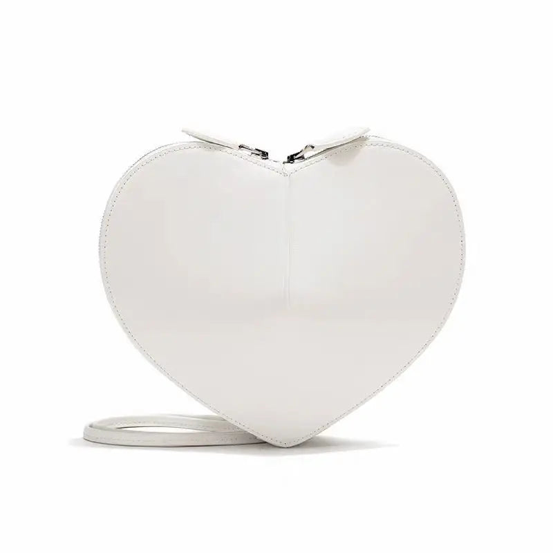2026 High-End Love Fashionable Peach Heart Box Bag Textured Niche Design Stylish Shoulder Crossbody Bag for Women