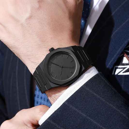 2025 New Trend Men Creative Watch Fashion Silicone Black Business Style Arabic Digital Creative Military Quartz Sports Watches