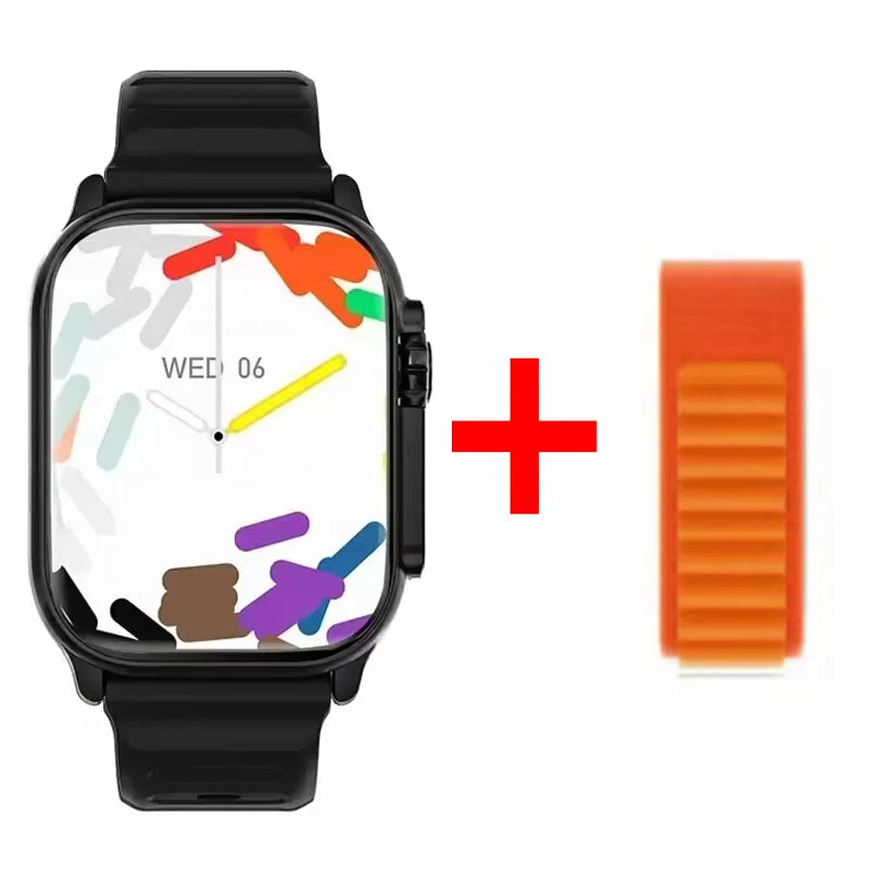 New Watch 10 Ultra Smart Watch 49mm 2026 New NFC Men Women GPS Track Bluetooth Call BT Music Games Wireless Charging Smartwatch