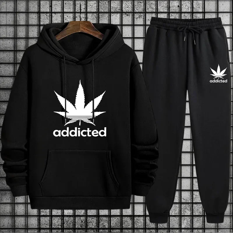 Tracksuit for Men Hoodie + Sweatpants Urban Casual Fashion Sportswear Fall/winter Home Outdoor Comfort Warm Outfit Men's Clothes