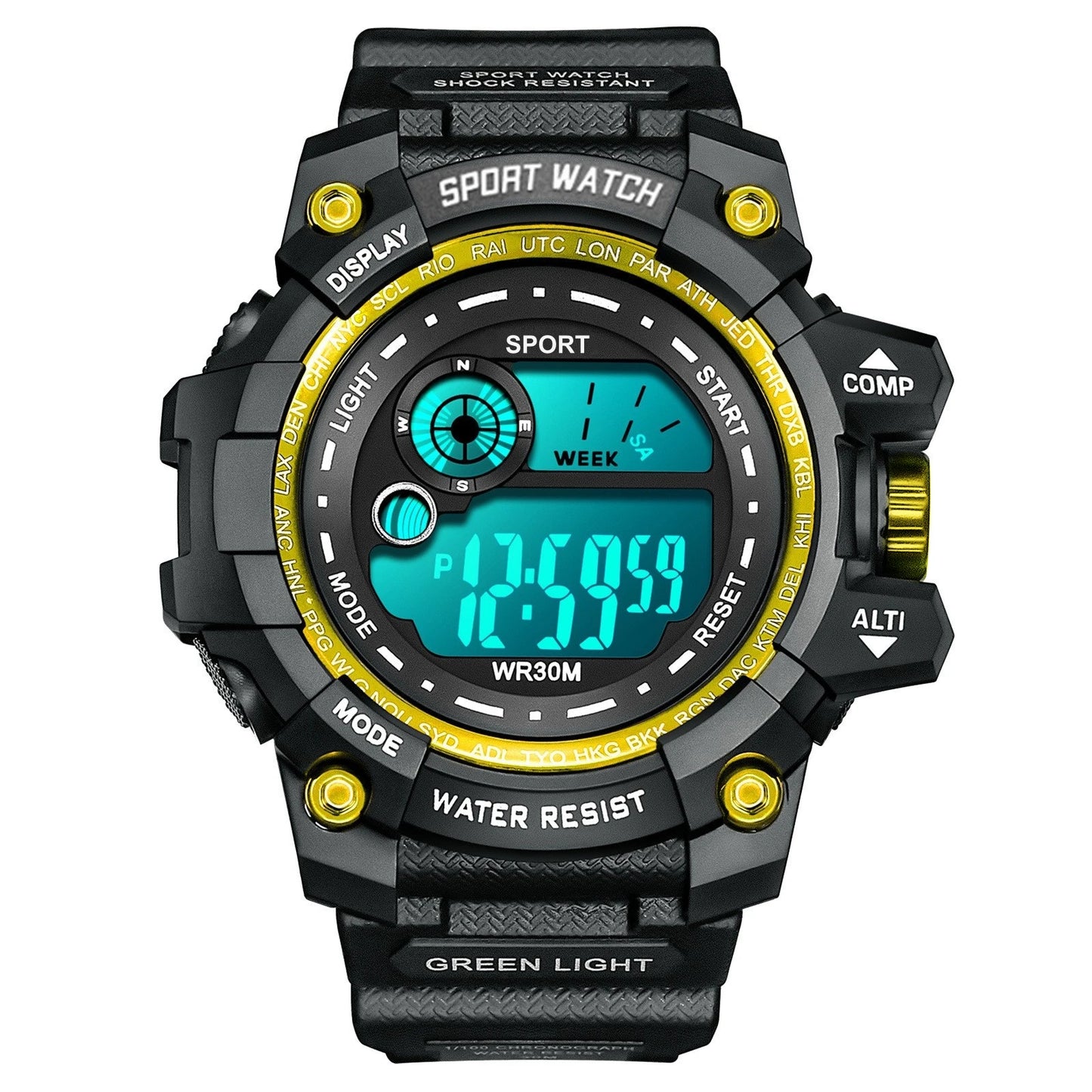 Digital Children's Watches Sport Wrist Watch Women Men Unisex Electronic Clock Fashion Wristwatch Boys Girls Gifts Montre Homme