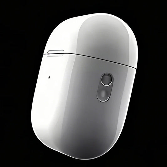 AT2-Wireless headphones with noise cancellation, in-ear type, equipped with a charging case, high-fidelity stereo sound.
