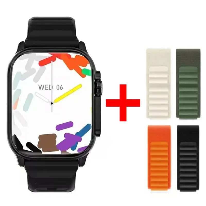 New Watch 10 Ultra Smart Watch 49mm 2026 New NFC Men Women GPS Track Bluetooth Call BT Music Games Wireless Charging Smartwatch