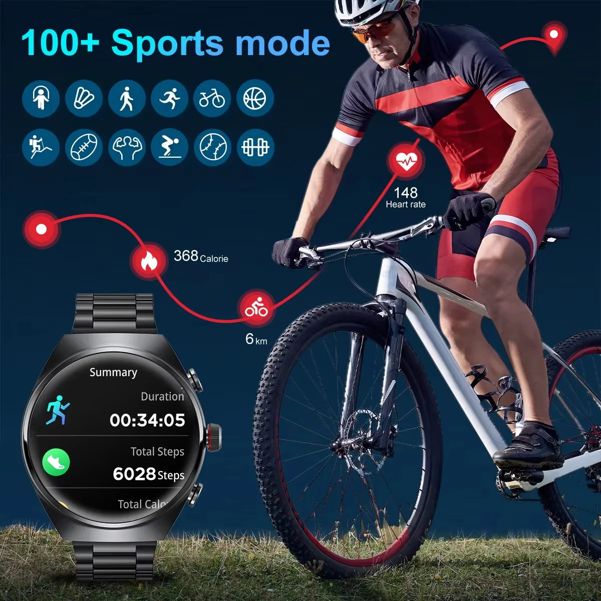 2025 2-in-1 Smart Watch With Earbuds NFC Smartwatch TWS Bluetooth Earphone Heart Rate Blood Pressure Monitor Sport Fitness Watch