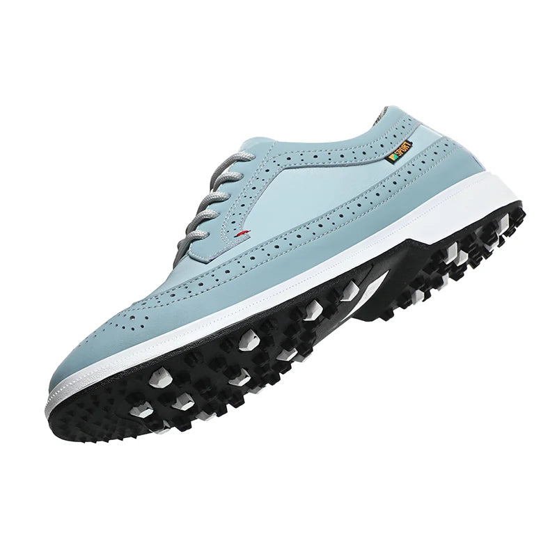 Golf Sports Shoes Men Waterproof high-Quality Leather Golf Competition Sports Shoes Formal Shoes Golf Course Men Training Shoes