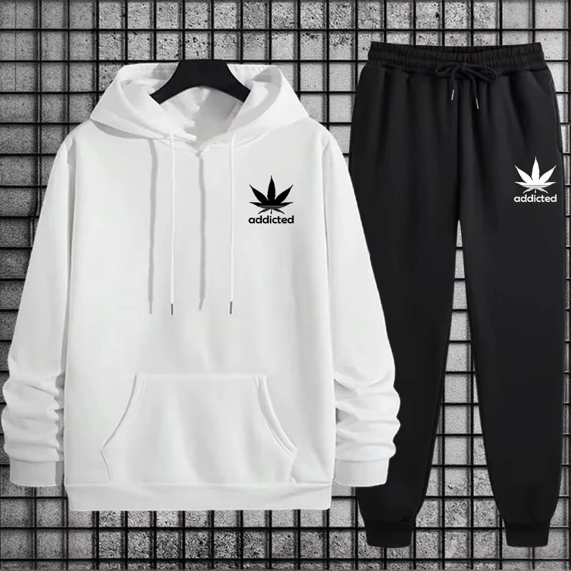 Tracksuit for Men Hoodie + Sweatpants Urban Casual Fashion Sportswear Fall/winter Home Outdoor Comfort Warm Outfit Men's Clothes