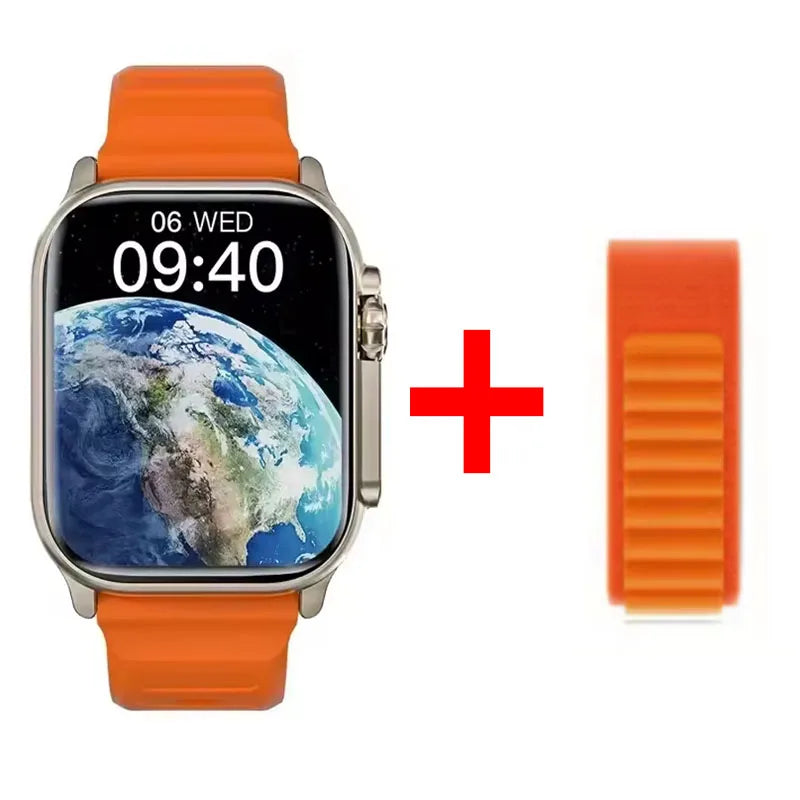 New Watch 10 Ultra Smart Watch 49mm 2026 New NFC Men Women GPS Track Bluetooth Call BT Music Games Wireless Charging Smartwatch