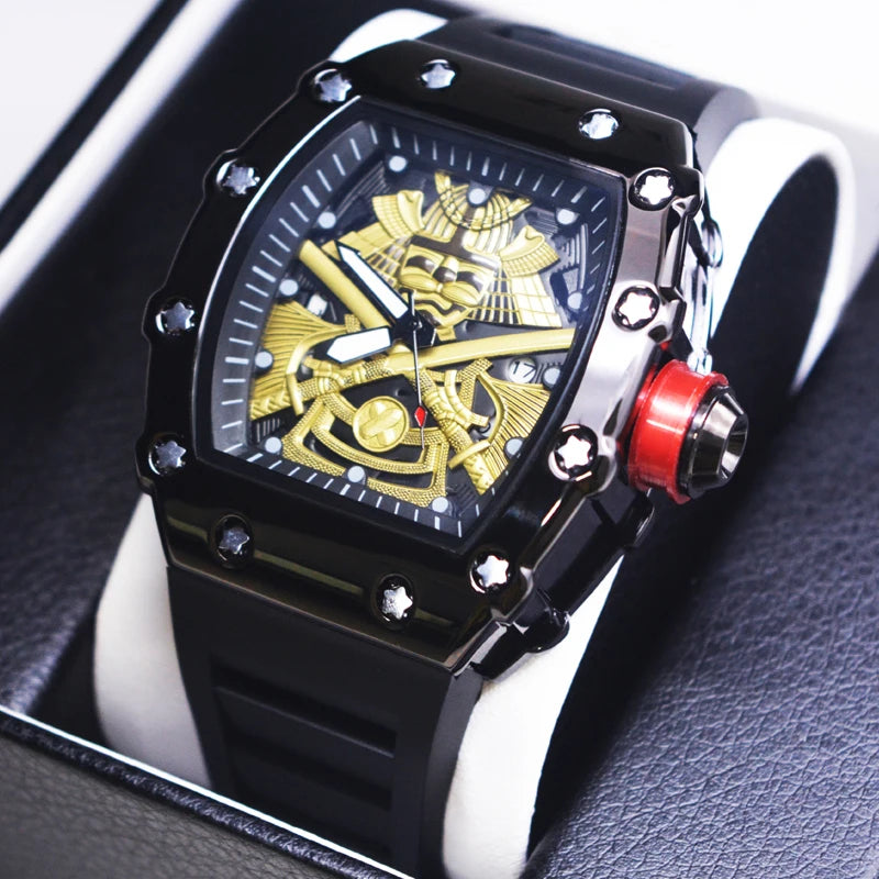 New Sports Watch Men's Luminous Waterproof Calendar Watch Luxury Silica Gel Strap Waterproof Quartz Watch Montre Homme Relógios