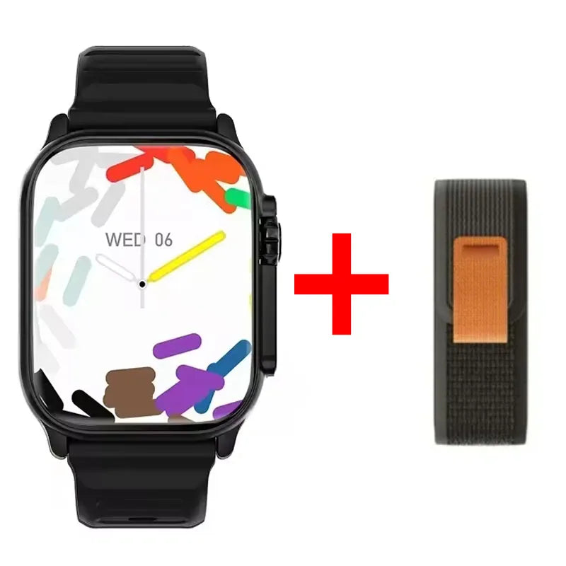 New Watch 10 Ultra Smart Watch 49mm 2026 New NFC Men Women GPS Track Bluetooth Call BT Music Games Wireless Charging Smartwatch