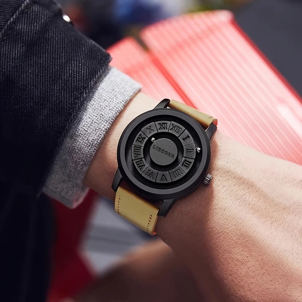 New Style Quartz Men's Watch, Exotic Design, a Fashionable and Casual Quartz Men's Watch, Holiday Gifts