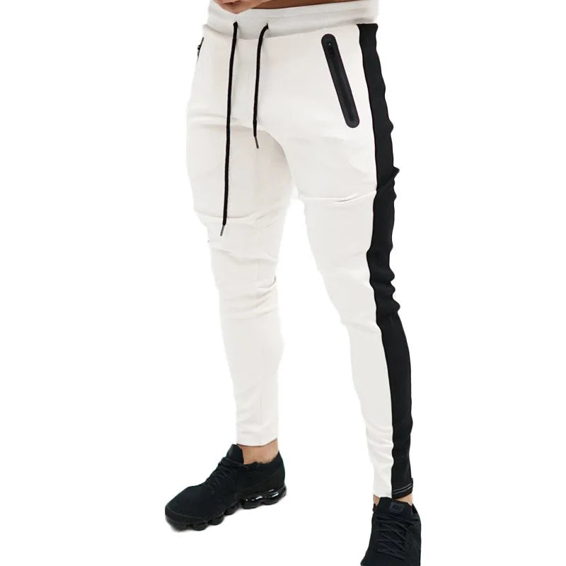 Casual Fashion Pants Men Sportwear Track Tracksuit Gyms Fitness Trousers For Men Hip Hop Black Clothing Joggers Sweatpants Men