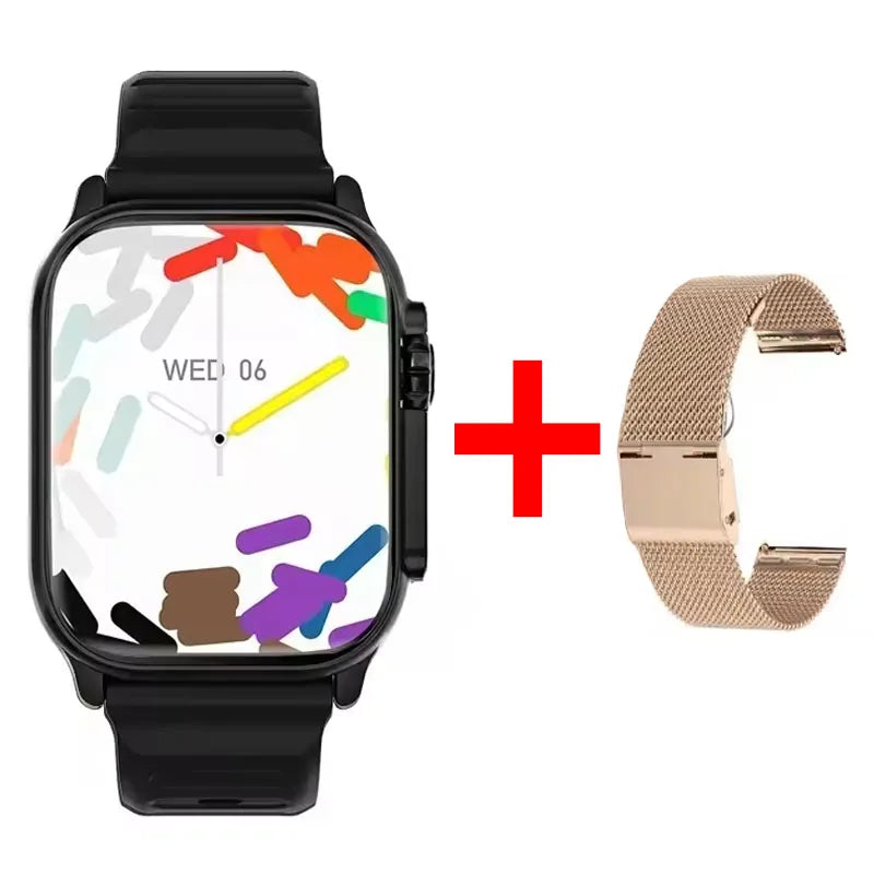 New Watch 10 Ultra Smart Watch 49mm 2026 New NFC Men Women GPS Track Bluetooth Call BT Music Games Wireless Charging Smartwatch