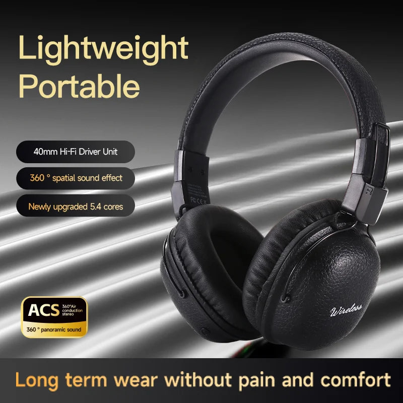 HIFI Sound Quality Headphones Wireless Bluetooth Speakers Comfortable Portable Bluetooth Phones for Ear Buds Wireless Earbuds