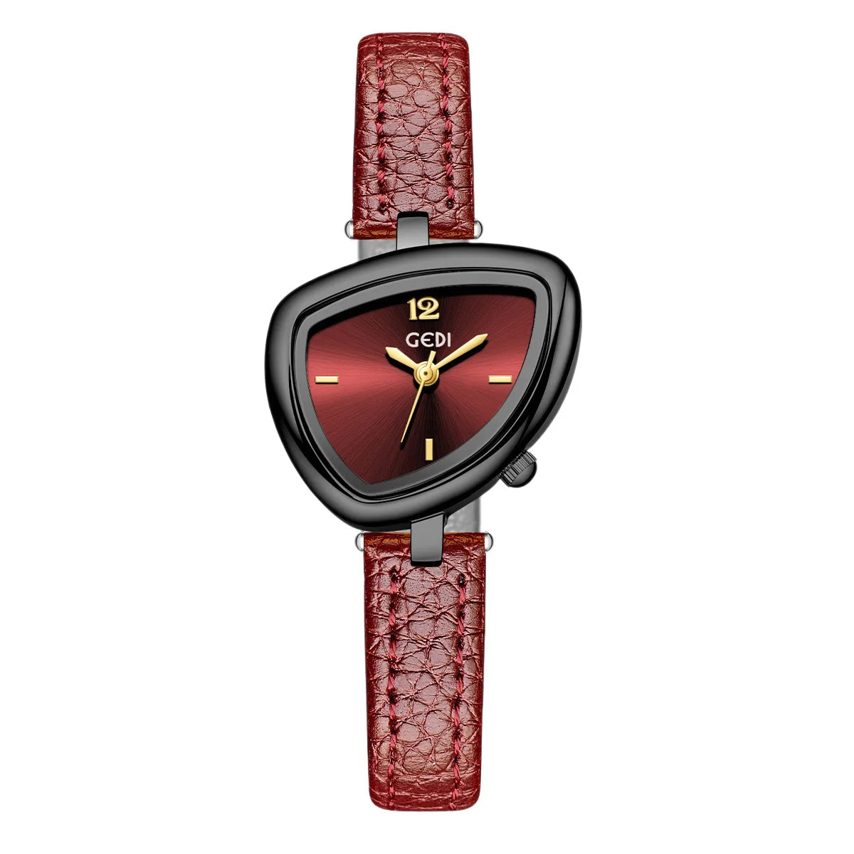 2026New Ladies Watch Versatile Irregular Triangle Dial Design Simple Waterproof High Beauty Women's Fashion Quartz Clock Watches