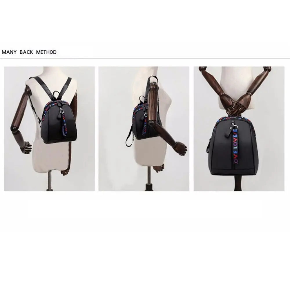 Women Mini Backpack Oxford Shoulder Bag For Teenage Girls Multi-Function Small Bagpack Female Phone Pouch