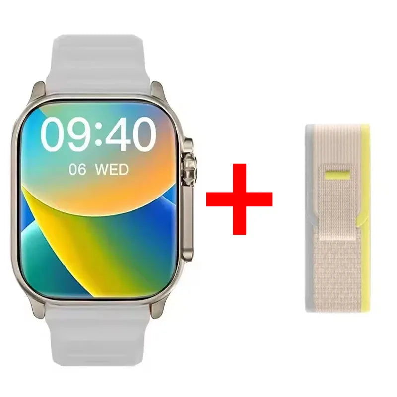New Watch 10 Ultra Smart Watch 49mm 2026 New NFC Men Women GPS Track Bluetooth Call BT Music Games Wireless Charging Smartwatch