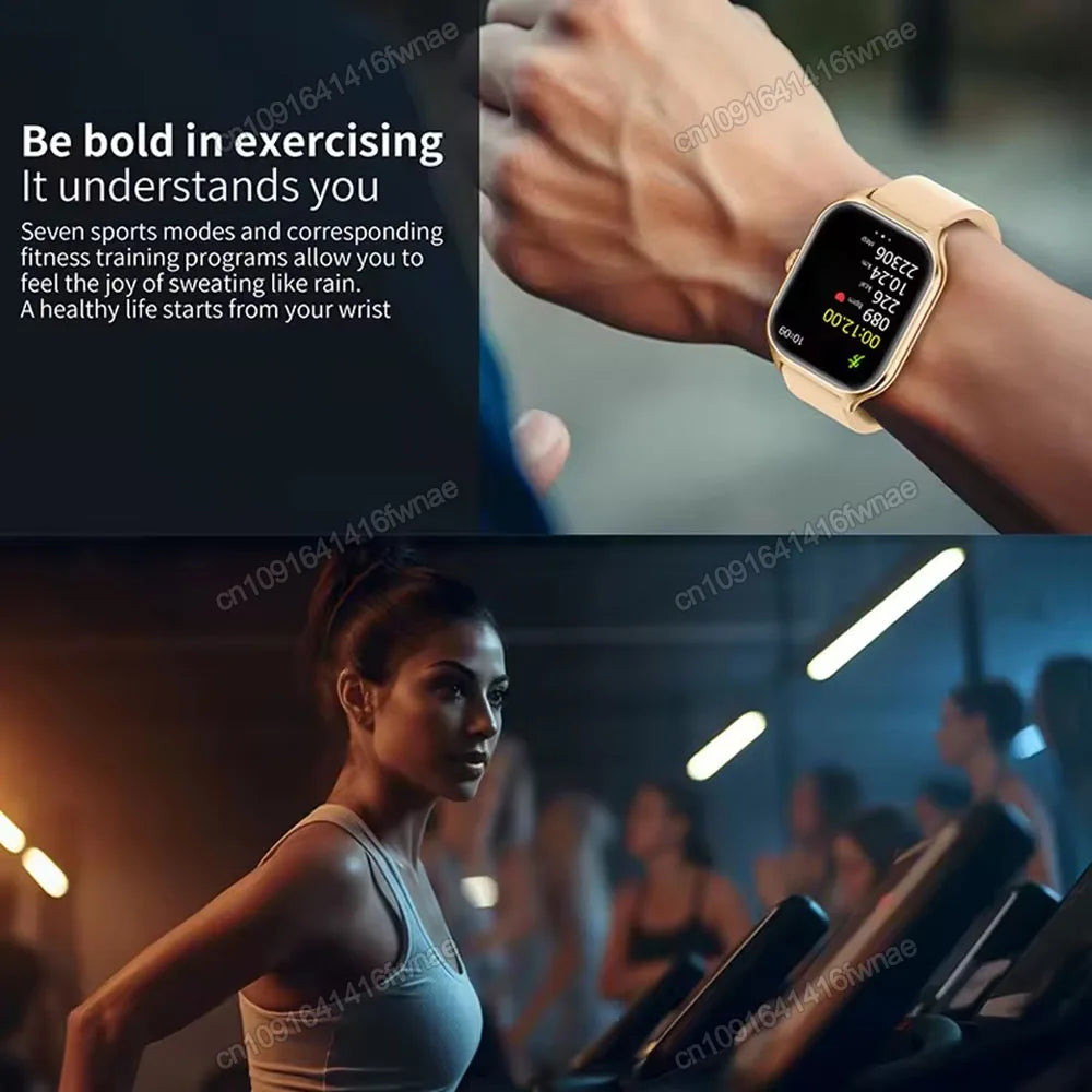2026 New Smart Watch 2.01'' HD Display Bluetooth Call Message Alert Sports Mode GPS Tracker Smartwatch Men Women For Android IOS