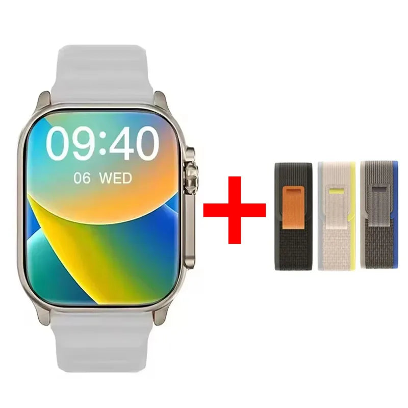 New Watch 10 Ultra Smart Watch 49mm 2026 New NFC Men Women GPS Track Bluetooth Call BT Music Games Wireless Charging Smartwatch
