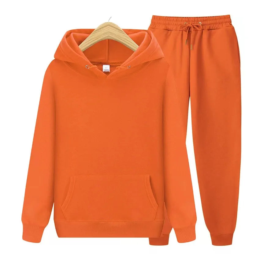 Jogging Women's Tracksuit Casual Women's Sports Suit Loose and Comfortable Daily 2024 Stripe Hoodie Two Piece Set Matching Sets