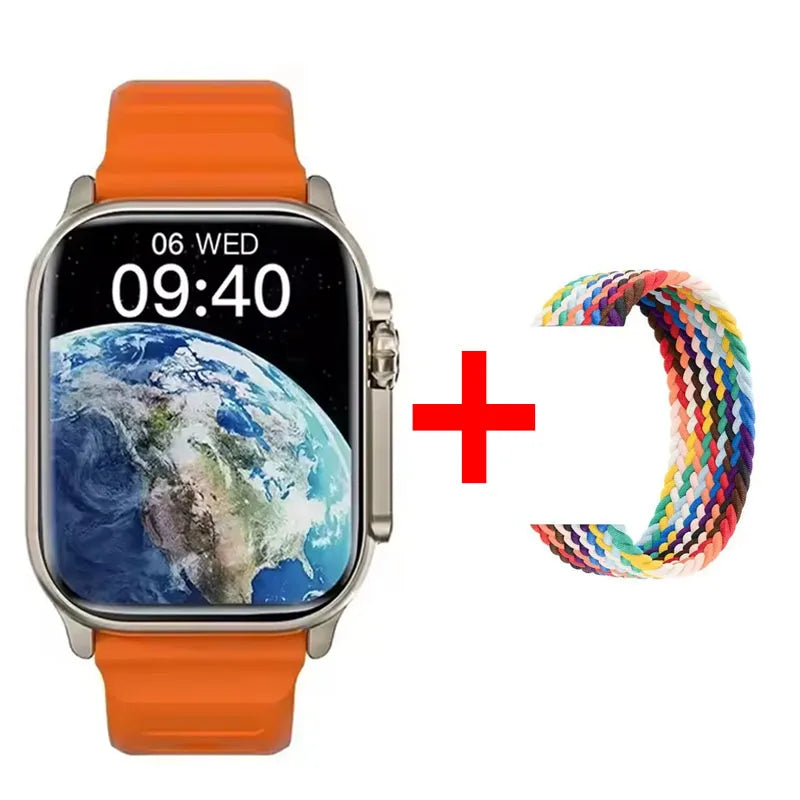 New Watch 10 Ultra Smart Watch 49mm 2026 New NFC Men Women GPS Track Bluetooth Call BT Music Games Wireless Charging Smartwatch