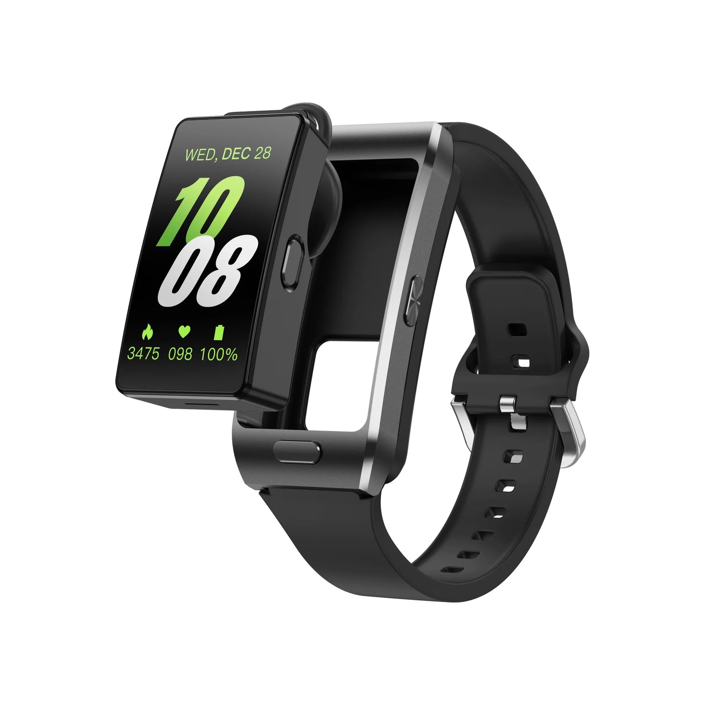 Headphones Smart Watches Two In One Answer Calls Voice Assistant Health Monitoring Smartband Gesture Control Smartwatch 2025 New