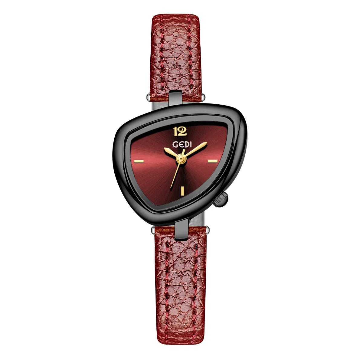 2026New Ladies Watch Versatile Irregular Triangle Dial Design Simple Waterproof High Beauty Women's Fashion Quartz Clock Watches