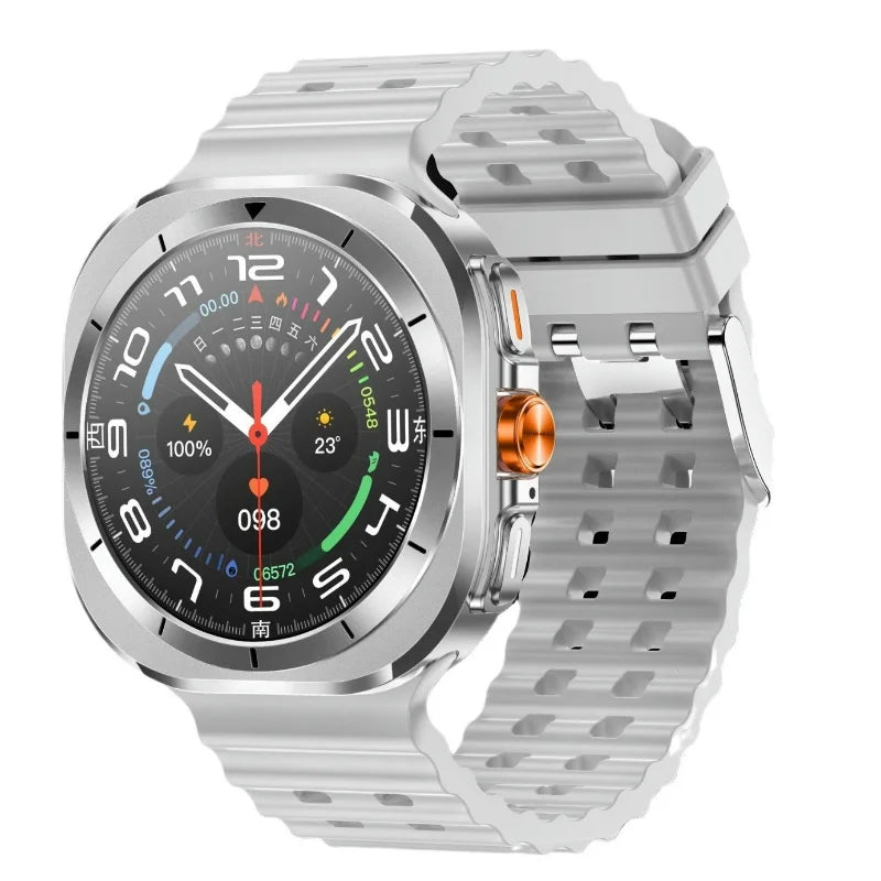 Outdoor Smartwatch Z7 Ultra with Android and IOS Titanium Metal Case with Heart Rate monitoring Bluetooth Phone Call 7-day Last