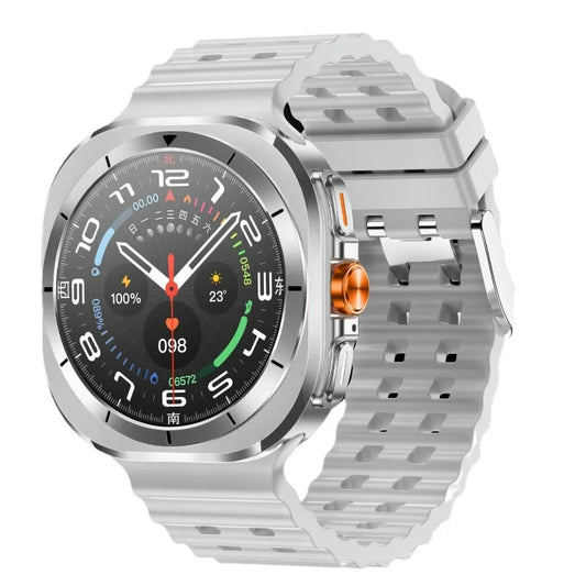 Outdoor Smartwatch Z7 Ultra with Android and IOS Titanium Metal Case with Heart Rate monitoring Bluetooth Phone Call 7-day Last