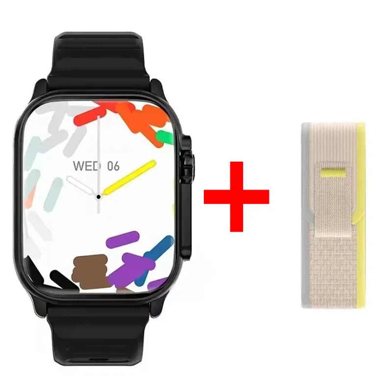 New Watch 10 Ultra Smart Watch 49mm 2026 New NFC Men Women GPS Track Bluetooth Call BT Music Games Wireless Charging Smartwatch